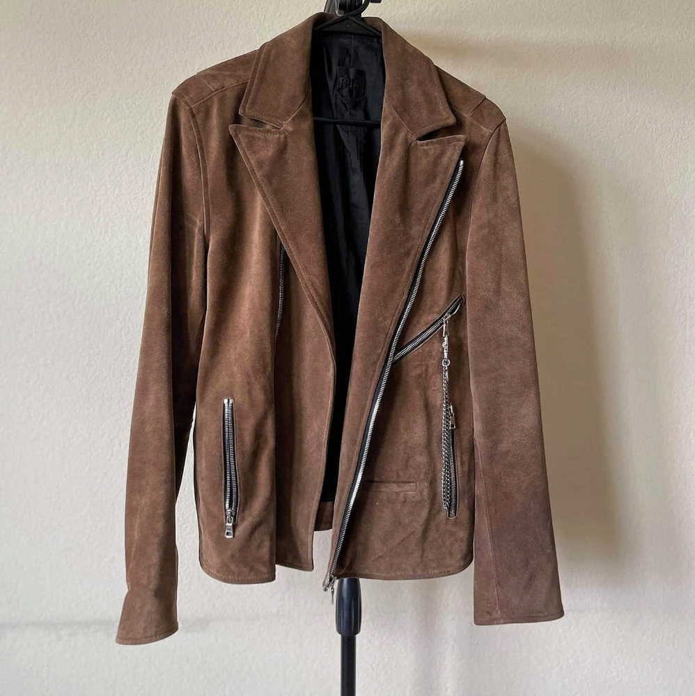RTA brown suede jacket